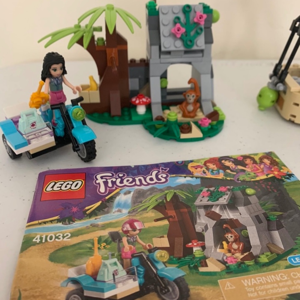 Lego Friends Jungle Rescue First Aid Jungle Bike 41032
